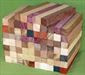 Blank #325-D - Pen Turning Blanks, Lot of 75, 11 Different Exotic Hardwoods,  Large Size, 7/8 x 7/8 x 6+ ~ $89.99